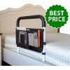 Bed Rails for Elderly Safety with Adjustable Heights Storage Pocket