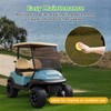 10L0L Golf Cart Windshield for Club Car Precedent 2004-Up, Tempo,