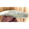 NEW !! Scrimshaw whale tooth resin REPLICA "A Sailor's prayer"