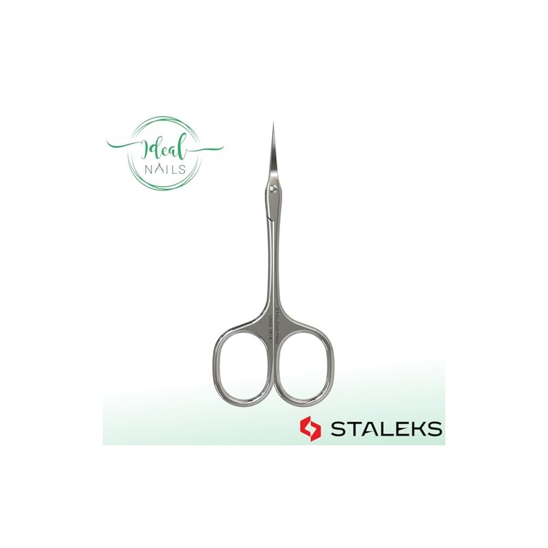 STALEKS PRO UNIQ - Tijeras profesionales para cutículas "Ballerina" Uniq