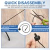 4 Pair Car Parcel Shelf Strings, Tonneau Cover Strap Cord