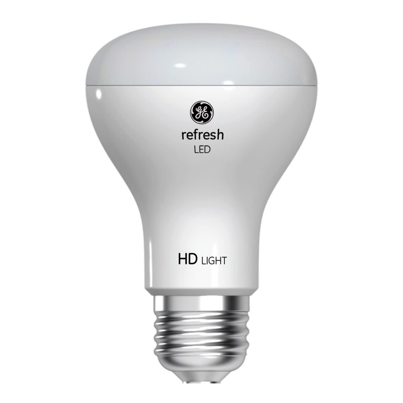 GE Refresh LED Light Bulb, 45 Watt, Daylight, R20 Floodlight