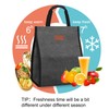 Lunch Bags for Women Insulated Reusable Lunch Tote with Internal