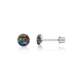 Limerencia Hypoallergenic G23 Implant Grade Titanium Screw Back Earrings Tragus 20G Helix F136 Piercing Post for Women's Sensitive Ears Cartilage