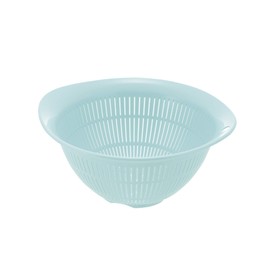 Richell Shelly Colander, Large, Mint Blue