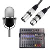 QUARKZMAN XLR Male to XLR Female Cable, 10ft XLR to