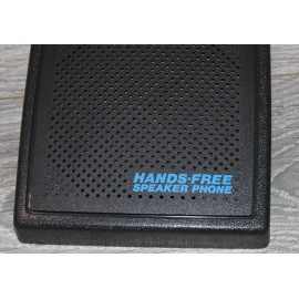 PAC-TEL "HANDS FREE SPEAKER PHONE" SPEAKER  BOX ONLY ( NOS)  5" X 5"