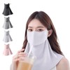 LAAVVA Cooling & UV Protection: Face Cover, UPF 50+ Measured,