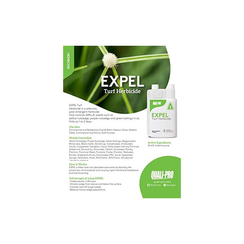 Quali-Pro EXPEL - Herbicide | Controls Tough to Kill Weeds