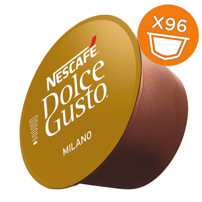 NESCAFÉ DOLCE GUSTO Espresso Milano Caffè, 6 Confezioni da 16