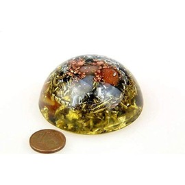 Orpanit® Orgonite Pocket Flatterer "Drop" M I 100% Real Orgonite I Protection Against EMF, 5G, Haarp, Radio Radiation I Real Orgone Energy for More Harmony I Health I Healing Stones