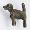 Antique Hardware Depot – 4” Dog Profile Handle - Animal