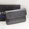 Keystone Cryptocurrency Hardware Wallet Pouch 2.0, Dark Gray PU Leather