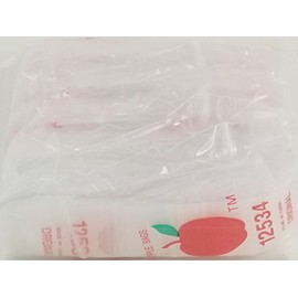 12534 Original Mini Resealable 2mil Plastic Bags 1.25" x 3/4" Reclosable Baggies (1000ct Clear)