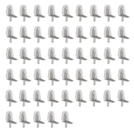 VGOL 50PCS Shelf Support Pegs 3mm Shelf Holder Pins Bracket Pins for Bookshelf Display Cabinet Wardrobe Closet Cupboard Bookcase Kitchen