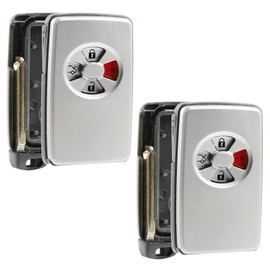 Replacement for 2005-2007 Toyota Avalon 4-Button Remote Key Fob Shell Case HYQ14AAF (Set of 2)