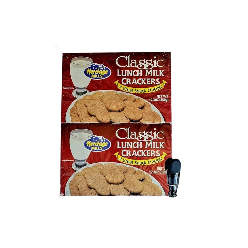 Generic Heritage Mills Lunch Cracker 2 pack and bag clip,