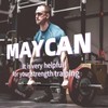 MAYCAN Olympic Barbell straight Bar, 5FT Bearing Barbell Bar Comes