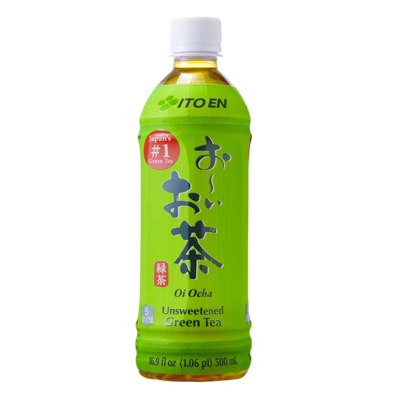 Ito En Oi Ocha Unsweetened Green Tea, 16.9 Fl Oz,