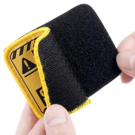 3 Pieces Warning Patches I Cause Safety Briefs Embroidered Tactical Patch Funny Military Patch Appliques with Hook and Loop Backing for Caps Bags Vests Uniforms Jackets DIY Accessories