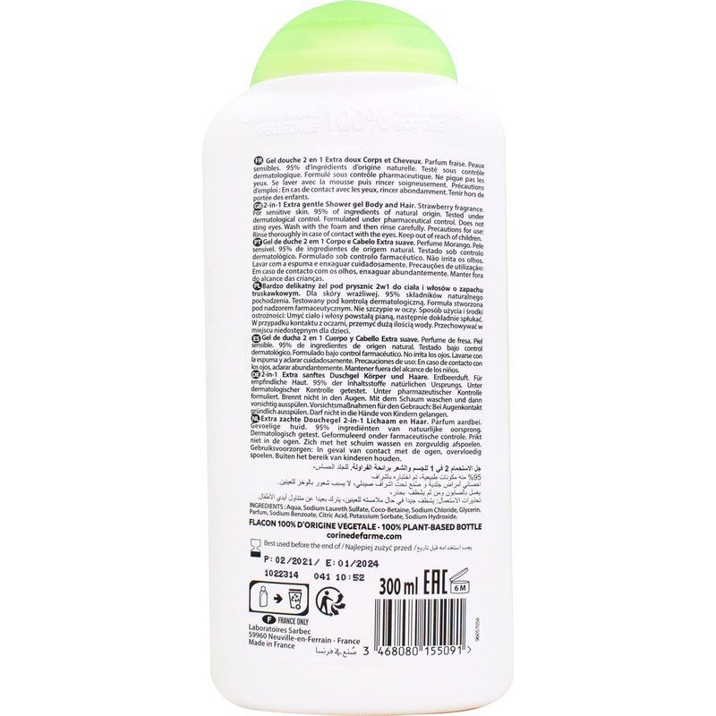 Gel De Ducha 2 En 1 Cuerpo & Cabello Kids