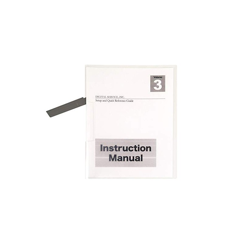 Lion Clear-Line Swing Lock Report Cover, Clear, Pack of 4