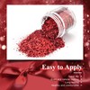 Honey Joy 28g/Box Rose Red Wine Shine Glitter Sequins Paillette