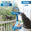 QCAT 7-in-1 Cat Net for Balcony, Universal, No Drilling, Tear-Resistant,