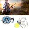 Stretch Fish Lock Raft with Reel Boat Fishing Stainless Steel