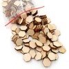 HEALLILY Pack of 200 12 5 mm Beech Hexagonal Pieces