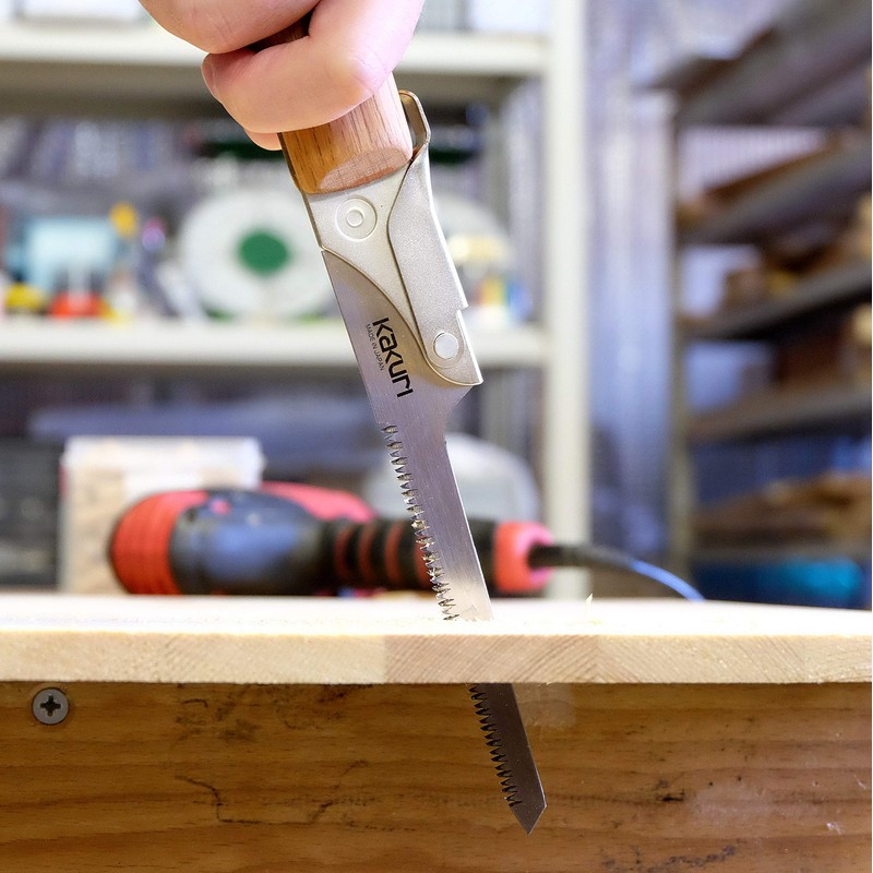 KAKURI Japanese Saw Replacement Blade Kataba (Keyhole 4 Inch), Made