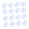 DOITOOL 16pcs Glass Table Top Slip Pads Double Sided Suction