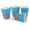 Komonee Foldable Pack Of Childrens Popcorn Holder Boxes Blue (Pack