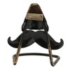 Nose Shaped Eyeglasses Holder Iron Nose and Mustache Shaped Eye