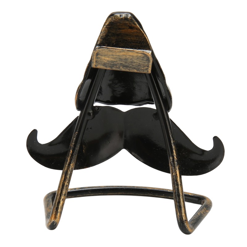 Nose Shaped Eyeglasses Holder Iron Nose and Mustache Shaped Eye