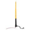 2 Pcs Whip Lights 340mm Long Amber Lighted Antenna Flagpole