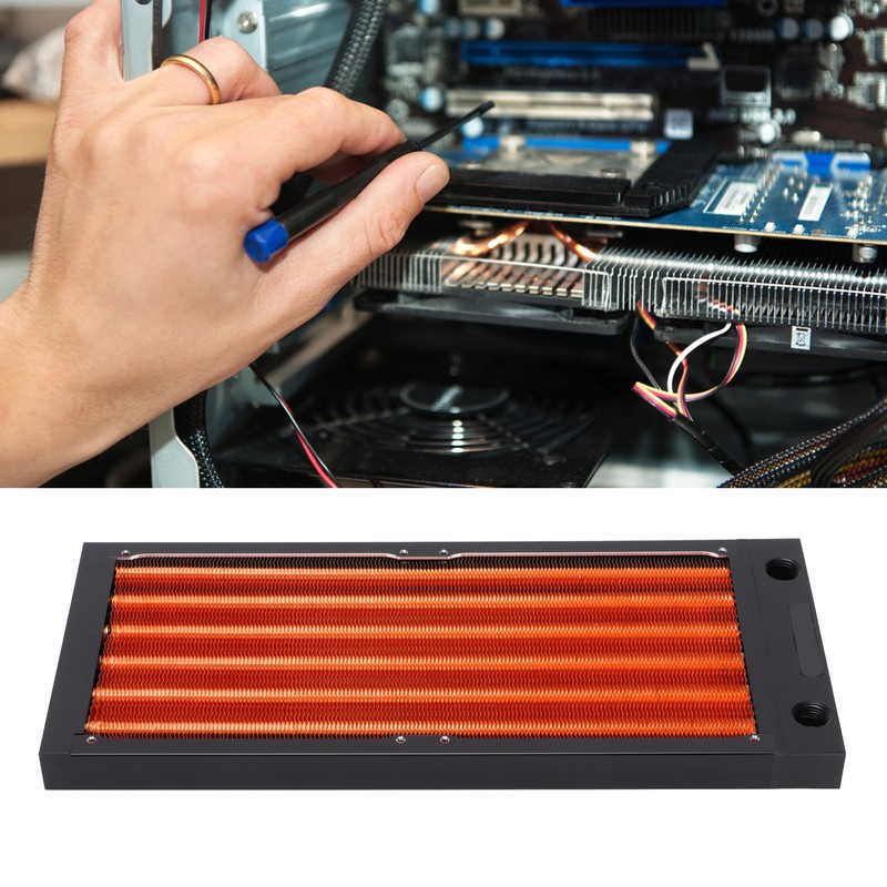 CPU Liquid Cooler High Durability Multiple Pipes Stable Performance Water