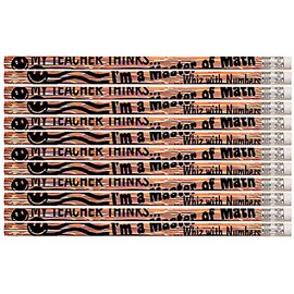 Express Pencils D2365 My Teacher Thinks ... Master Of Math - Paquete de 36 unidades, lápices de premios