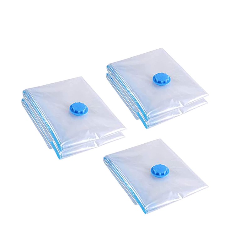 Pack of 3 Strong Vacuum Storage Space Savings Bags Reusable