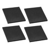 PATIKIL Rubber Solid Anti-Vibration Pads, 4 Pcs 80mm x 6mm
