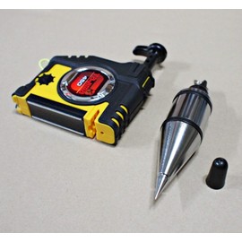 Tajima Plumb-bob, 4.5m, 1000g, Wooden Grip, Flat Head, German Style