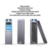 M.2 NVMe SSD Enclosure 10Gbps Transmission USB3.2 Gen2 Auto Sleep