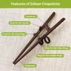 Edison Friends Left Handed Training Chopsticks - Beginner Helper, Brain