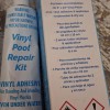 Swimline Hydrotools Vinyl Repair Kit 2 oz Adhesive 6 x