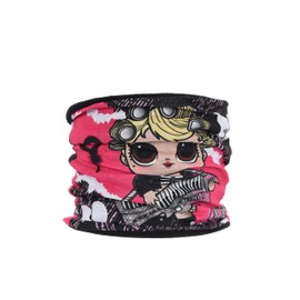 L.O.L. Surprise! Children's Girls' Snood Scarf Loop Bandana, black