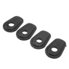 BOROCO 8pcs Motorcycle Refit Indicator Indicator Adapter Spacer Replacement for
