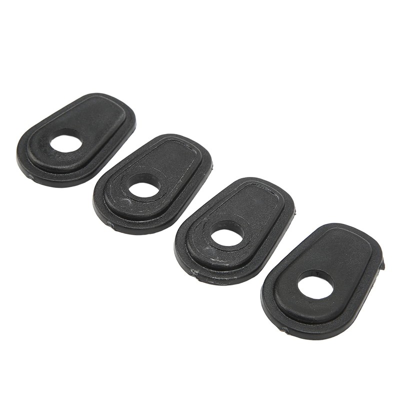 BOROCO 8pcs Motorcycle Refit Indicator Indicator Adapter Spacer Replacement for