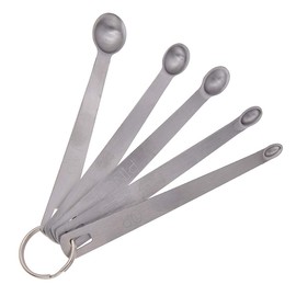 Kesheng Mini Stainless Steel Measuring Spoons Set of 5