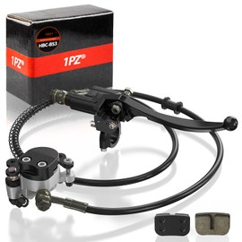 1PZ HBC-BS3 Hydraulic Brake Master Cylinder with Brake Pad Replacement for 97cc 2.8HP Baja Doodlebug Dirt Bug DB30 Mini Bike Mini Dirt Bike Mini Moto Parts