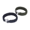 EVTSCAN 550 Paracord Woven Survival Bracelet Stainless Steel Buckle Kit
